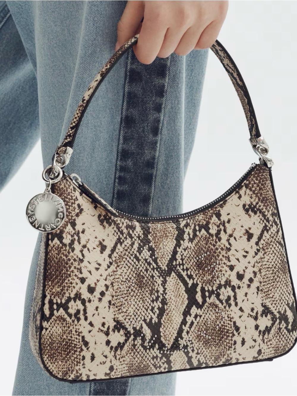 H&M Stella McCartney snakeskin- Print handbag